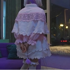 百度云妹子喵喵酱4V视频：3.48G