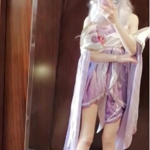 少女仙樱花味COS嫦娥作品