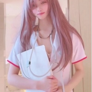 高颜值俏丽性感女护士的雄起治疗