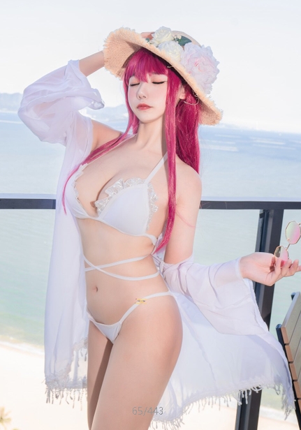 Momoko葵葵COS服43套,微博二次元漫画女主,18R尺度前车大灯D规模7.4G布料