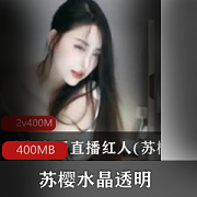 400MB苏樱、虎牙、斗鱼绅士热门资源合集：人气作品美腿舞蹈水晶透明