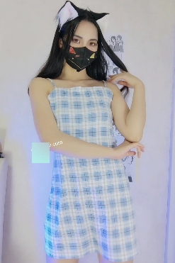 11月网红妹子Miao喵酱定制性感丝袜情调装活力热舞