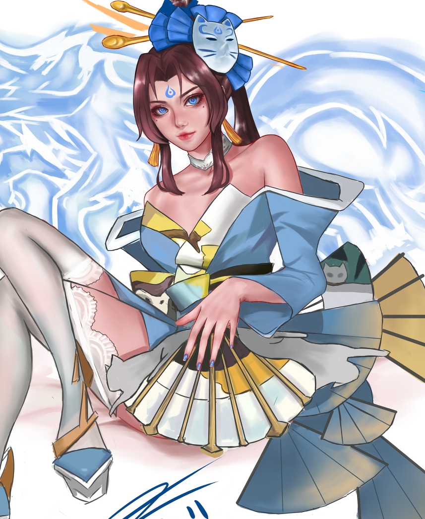 王者荣耀画师图整合版:北北北砂、可爱汪、白色料人作品收集