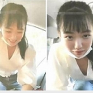 高颜值妖精野外K交