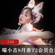 喵小吉8月番T2合集：COS网红微博绮怀从零开始的异世界生活微醺时刻银龙大胆P图硅胶