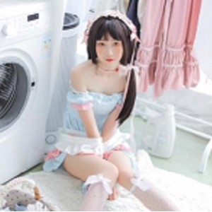 2.8G大眼萌妹社保姬写真资源视频7套，颜值家政妇，值得收藏