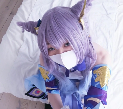 Yuzukitty原神Cosplay角色性感袜子1.4G视频