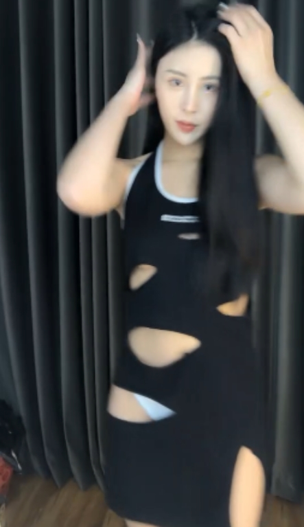 花椒平台热舞主播张公子(热芝芝、清清)直播26V600M