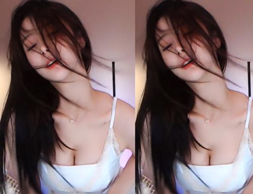 Chance喵诱惑表情舞：女仆黑丝服装+加特林机枪顶胯舞