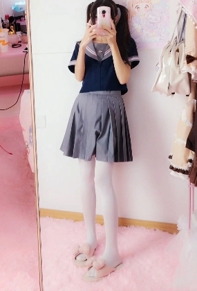 皮皮娘学生服装未展示合集1V1G，校园风情