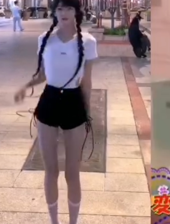 抖音风绿帽百层挑战合集43V8G,红框挑战红绿灯精彩呈现