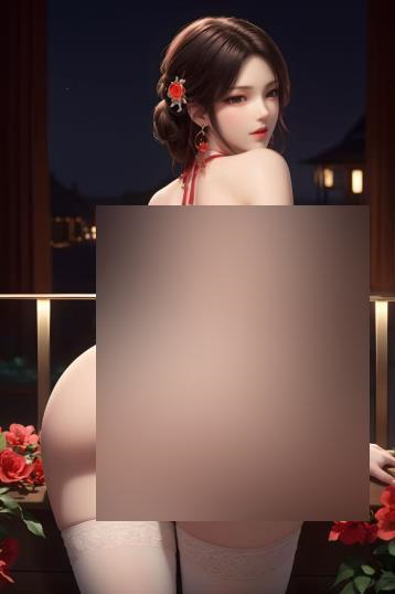 [豆沙]火灵儿AI绘画70张185MB高清