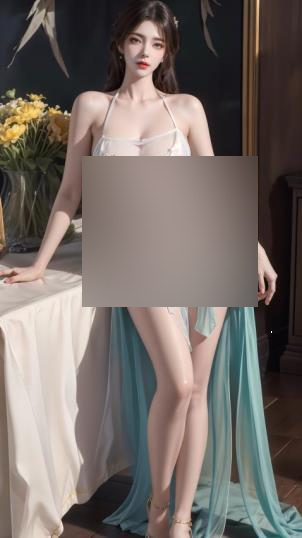 推特大V秋与晚茶AI套图41四人游1.5G美背绝赞