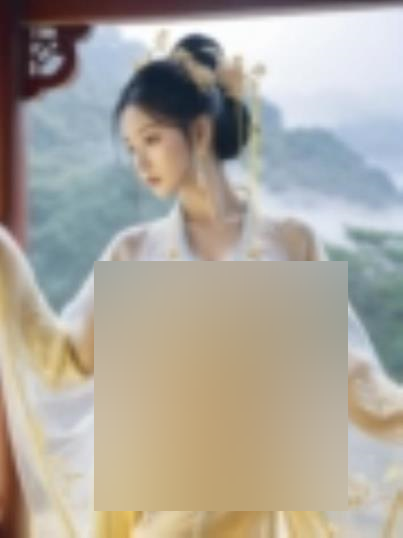 超诱惑AI绘画古风汉服小姐姐图集27P60MB太撩人