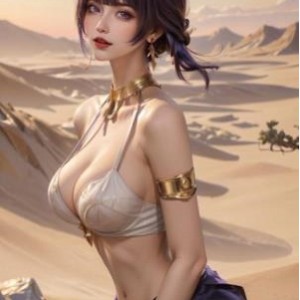 高清性感沙漠女王AI绘画合集281P612M