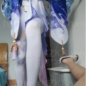 卡扎库杉白丝足系列COS精品10v19.1g超值肥美