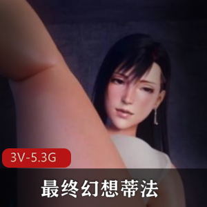 最终幻想蒂法3D合集3部4G，无圣光，互动精彩