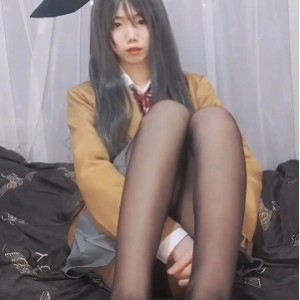 斗鱼新晋浮力姬（韵韵）露脸COS麻衣学姐绝版无遮掩合集作品