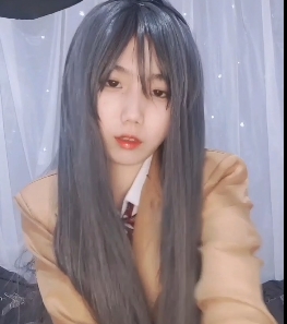 斗鱼新晋浮力姬(韵韵)露脸COS麻衣学姐绝版无遮掩合集作品