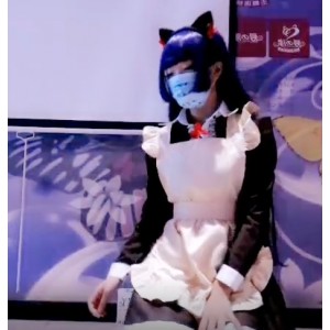 斗鱼超高颜值软萌人气清纯妹子（液液酱）完整合集