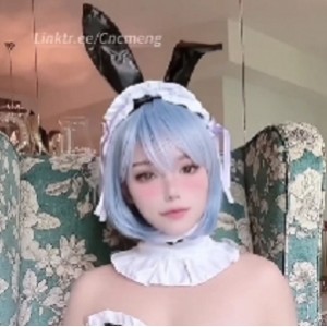 推特甜心小鹿舌头形电动兔放飞自我骚气外露1V492M这表情绝了