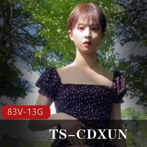 OnlyFansTSCDXUN诱惑小片83部13.5G神似马小跳
